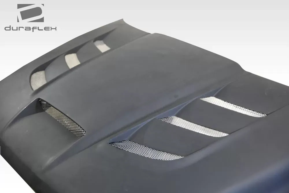 Duraflex Viper Look Hood Compatible With 2010-2018 Dodge Ram - 1 Piece