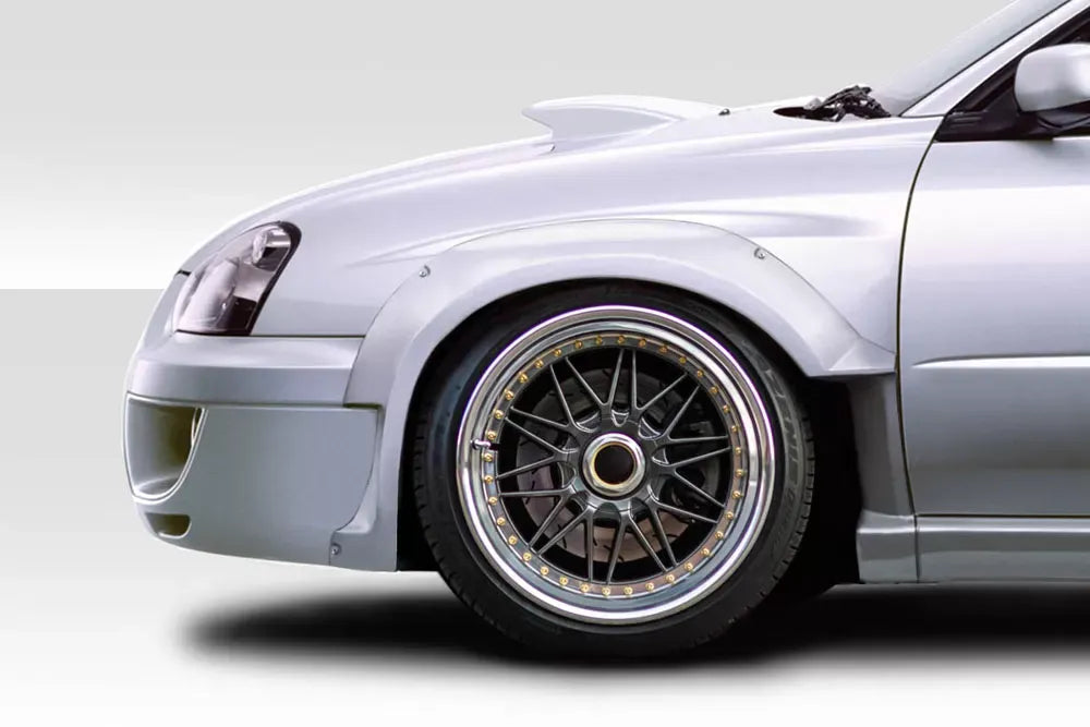 Duraflex ABH Front Fenders Flare Compatible With 2004-2005 Subaru Impreza - 2 Piece
