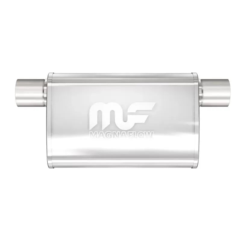 MagnaFlow 4" x 9" Oval Straight-Through Performance Exhaust Muffler 2.5" Inlet/Outlet