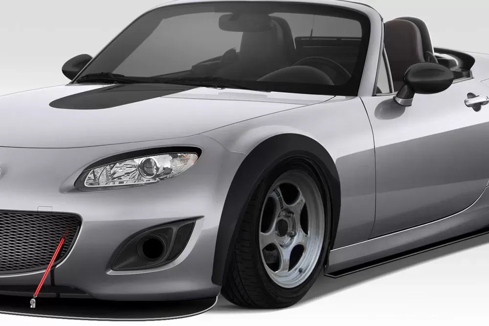 Duraflex Super20 Look Front Fenders Flare Compatible With 2006-2015 Mazda Miata - 2 Piece