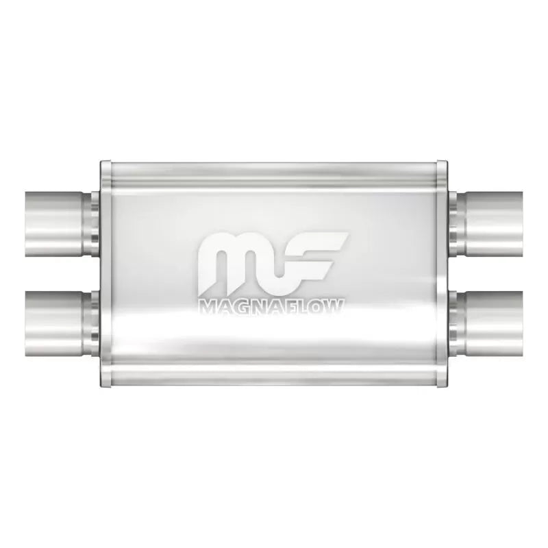 MagnaFlow 4" X 9" Oval Straight-Through Performance Exhaust Muffler 11378, Universal Fitment