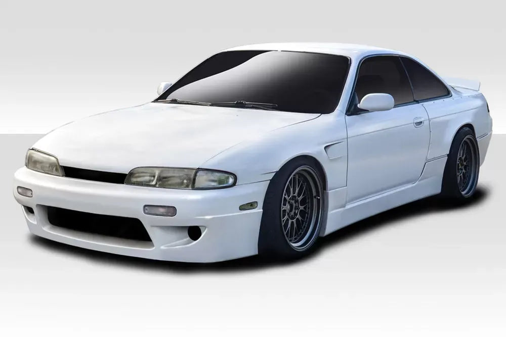 Duraflex RBS V1 Body Kit Compatible With 1995-1996 Nissan 240SX S14 - 9 Piece