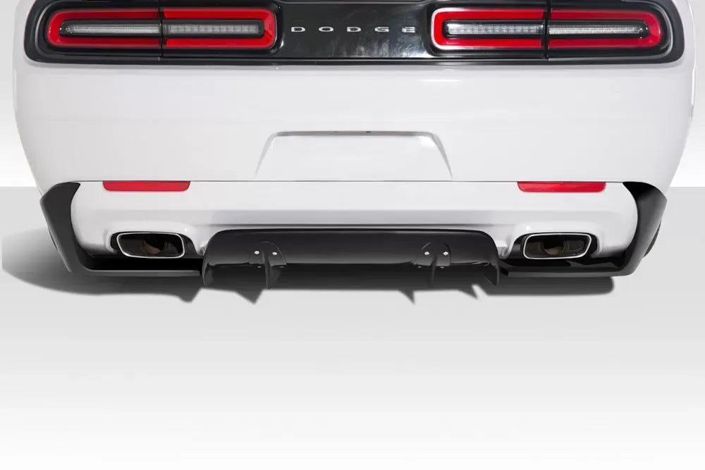 Duraflex Circuit Rear Diffuser Compatible With 2015-2023 Dodge Challenger - 3 Piece