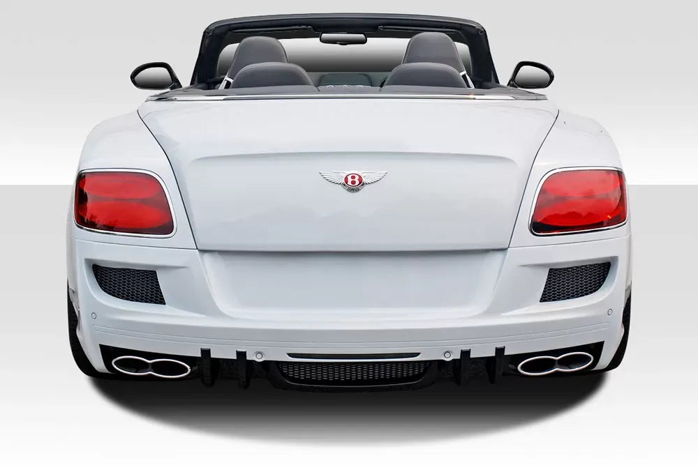 Duraflex Eros Version 1 Rear Bumper Cover Compatible With 2012-2017 Bentley Continental GT - 1 Piece