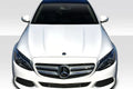 Duraflex C63 Look Hood Compatible With 2015-2021 Mercedes C Class W205 - 1 Piece