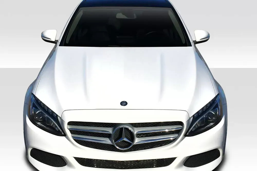 Duraflex C63 Look Hood Compatible With 2015-2021 Mercedes C Class W205 - 1 Piece