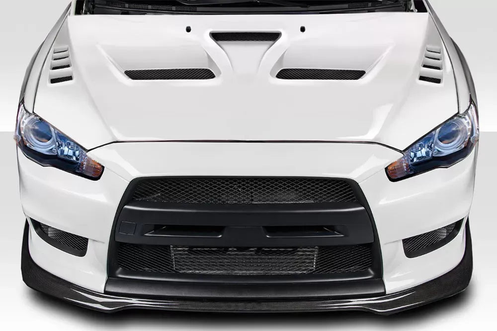 Duraflex Race Hood Compatible With 2008-2017 Mitsubishi Lancer - 1 Piece