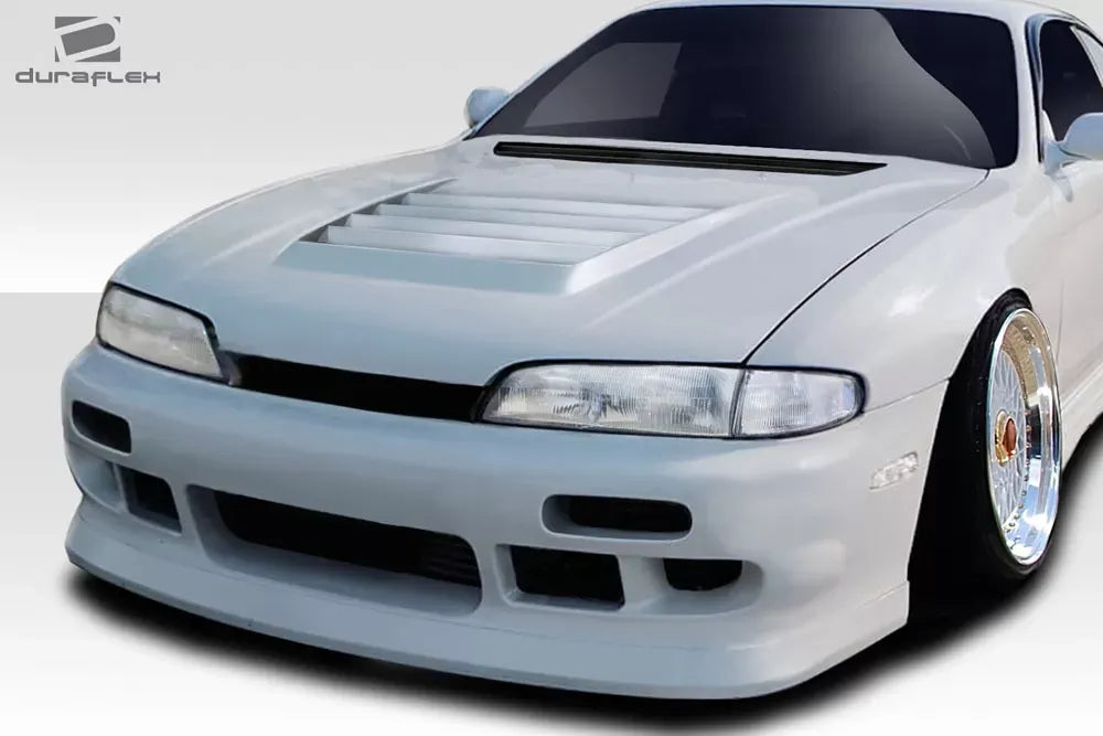 Duraflex D-Spec Hood Compatible With 1995-1996 Nissan 240SX - 1 Piece