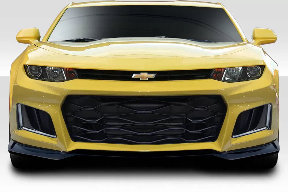 Duraflex ZL1 Look Front Bumper Cover Compatible With 2016-2018 Chevrolet Camaro - 1 Piece