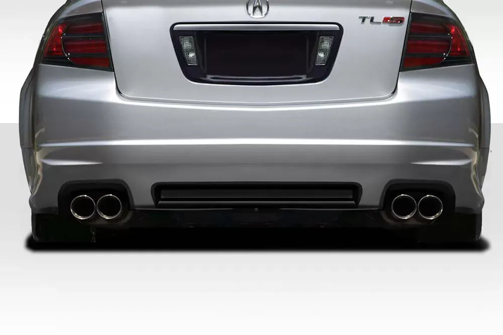 Duraflex Type S Rear Lip Add On Spoiler Compatible With 2004-2008 Acura TL - 1 Piece