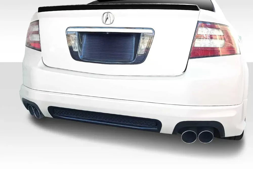 Duraflex Type S Rear Lip Add On Spoiler Compatible With 2004-2008 Acura TL - 1 Piece