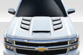 Duraflex Viper Hood Compatible With 2014-2015 Chevrolet Silverado - 1 Piece