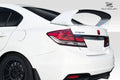 Duraflex RR Wing Spoiler Compatible With 2012-2015 Honda Civic - 3 Piece