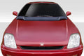 Duraflex Axis Wing Spoiler Compatible With 1997-2001 Honda Prelude - 1 Piece