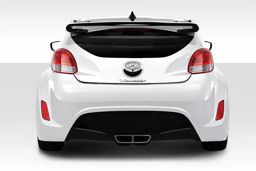 Duraflex Sequential Wing Spoiler Compatible With 2012-2017 Hyundai Veloster Non Turbo - 3 Piece