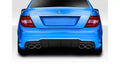 Duraflex C63 Look Rear Lip Add On Spoiler Compatible With 2012-2014 Mercedes C Class - 1 Piece