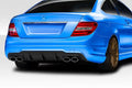 Duraflex C63 Look Rear Lip Add On Spoiler Compatible With 2012-2014 Mercedes C Class - 1 Piece