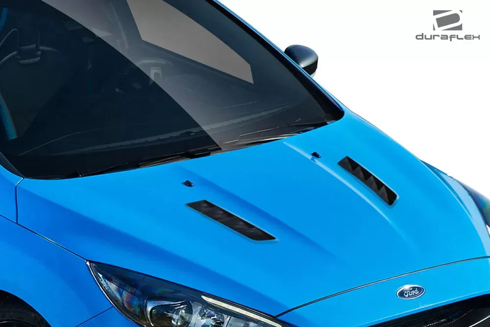 Duraflex RS Hood Compatible With 2016-2018 Ford Focus - 1 Piece