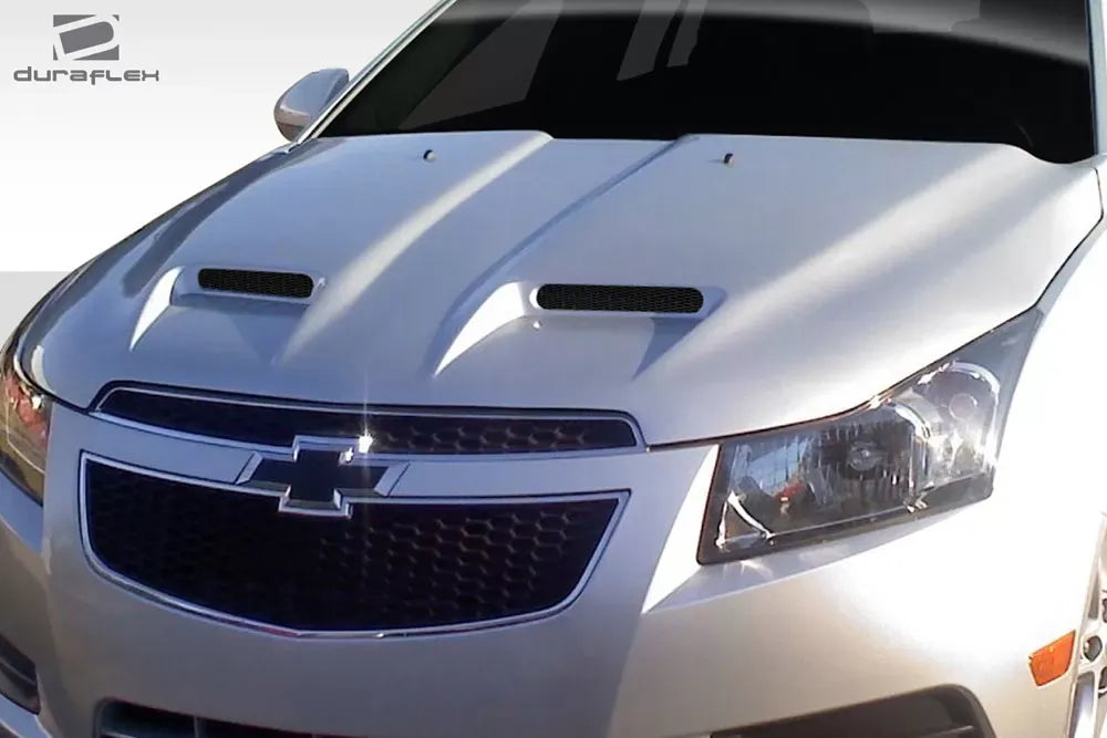 Duraflex WS6 Hood Compatible With 2011-2015 Chevrolet Cruze - 1 Piece