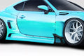 Duraflex GT500 V3 Wide Body Side Skirts Compatible With 2013-2020 FRS 86 BRZ - 4 Piece