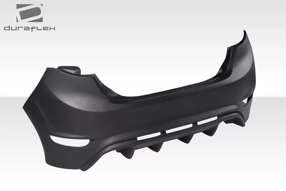 Duraflex RS Rear Bumper Cover Compatible With 2014-2019 Ford Fiesta - 1 Piece