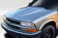 Duraflex 3" Cowl Hood Compatible With 1994-2004 Chevrolet S-10 - 1 Piece