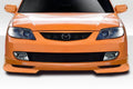 Duraflex Razor Front Lip Spoiler Compatible With 2001-2003 Mazda Protege - 1 Piece