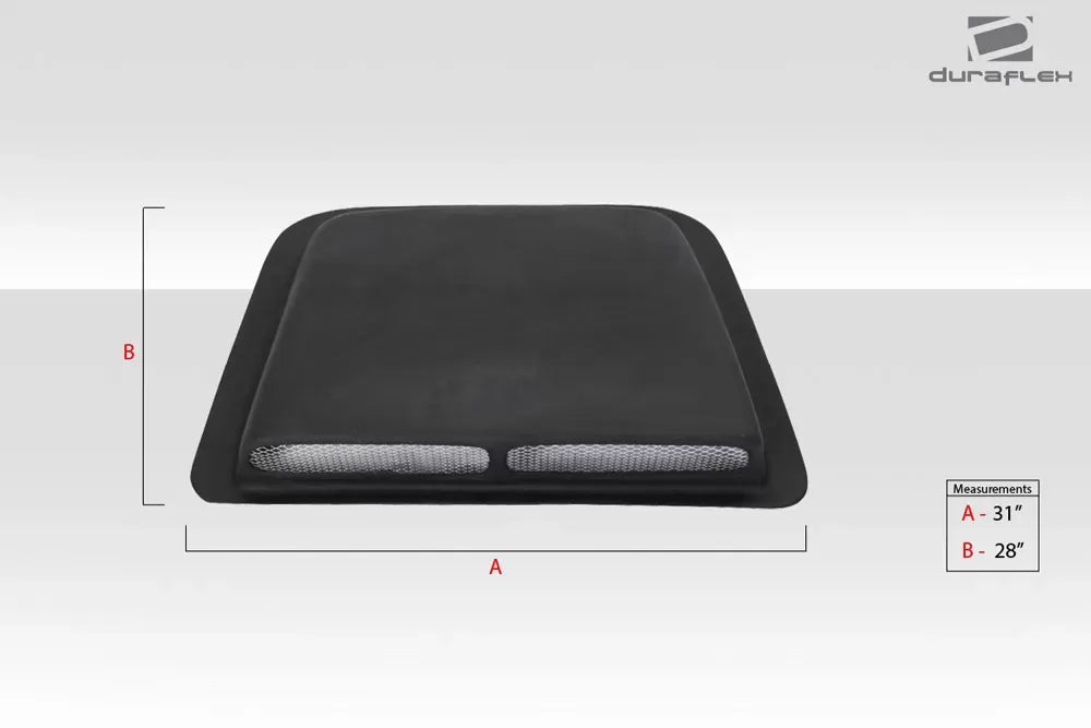 Duraflex Universal MPR 6 Hood Scoop Body Kit - 1 Piece