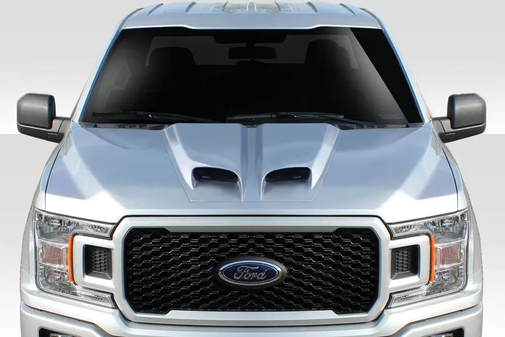 Duraflex Universal Feed Dual Ram Air Hood Scoop Body Kit - 1 Piece
