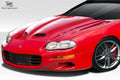 Duraflex WS6 Hood Compatible With 1998-2002 Chevrolet Camaro - 1 Piece