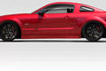 Duraflex Blits Side Skirts Compatible With 2005-2009 Ford Mustang - 2 Piece
