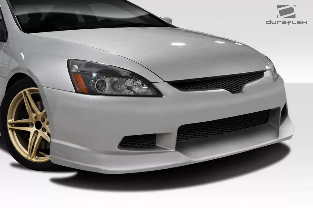 Duraflex C-2 Front Bumper Cover Compatible With 2003-2007 Honda Accord - 1 Piece