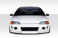 Duraflex VRS Front Bumper Cover Compatible With 1992-1995 Honda Civic - 1 Piece