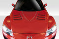 Duraflex Vader Hood Compatible With 2004-2008 Mazda RX8 - 1 Piece
