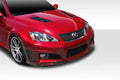 Duraflex W-1 Front Bumper Cover Compatible With 2008-2014 Lexus IS-F - 1 Piece