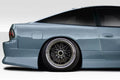 Duraflex B Sport Wide Body 70mm Rear Fender Compatible With 1989-1994 Nissan 240SX - 2 Piece