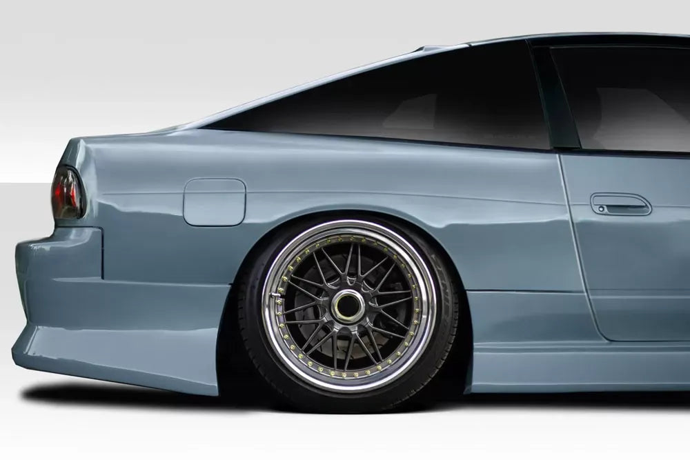 Duraflex B Sport Wide Body 70mm Rear Fender Compatible With 1989-1994 Nissan 240SX - 2 Piece