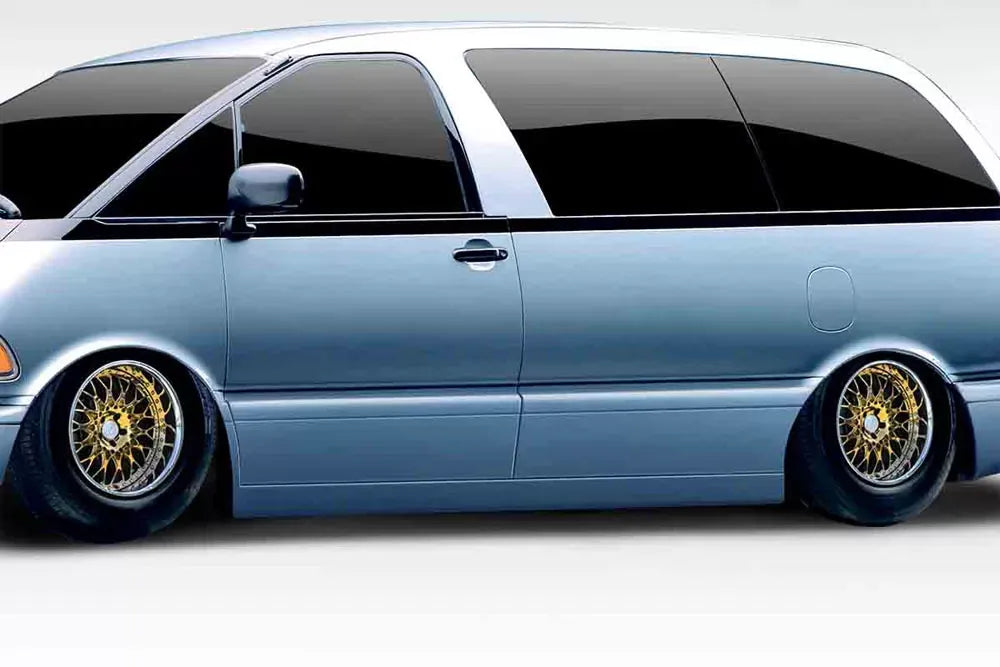 Duraflex FAB Side Skirts Compatible With 1991-1997 Toyota Previa - 2 Piece