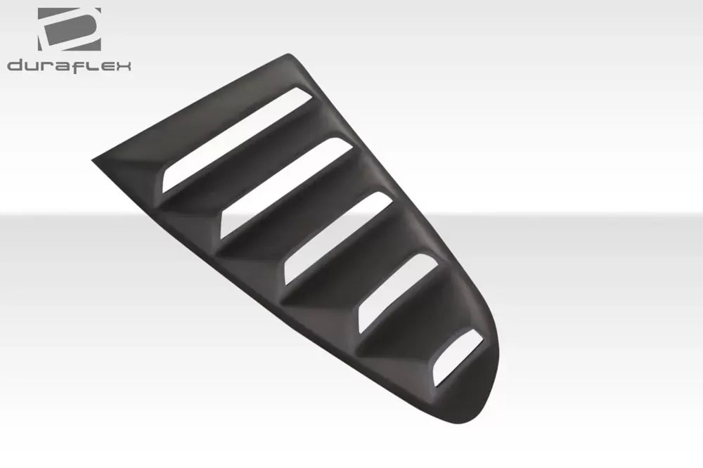 Duraflex KT Window Scoops Compatible With 2015-2023 Ford Mustang - 2 Piece