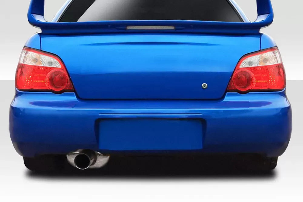 Duraflex WRC Rear Bumper Cover Compatible With 2004-2007 Subaru Impreza - 1 Piece