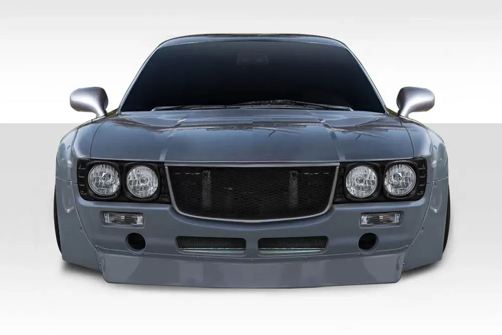 Duraflex RBS V2 Wide Body Front Bumper Cover Compatible With 1993-1997 Mazda RX7 - 3 Piece