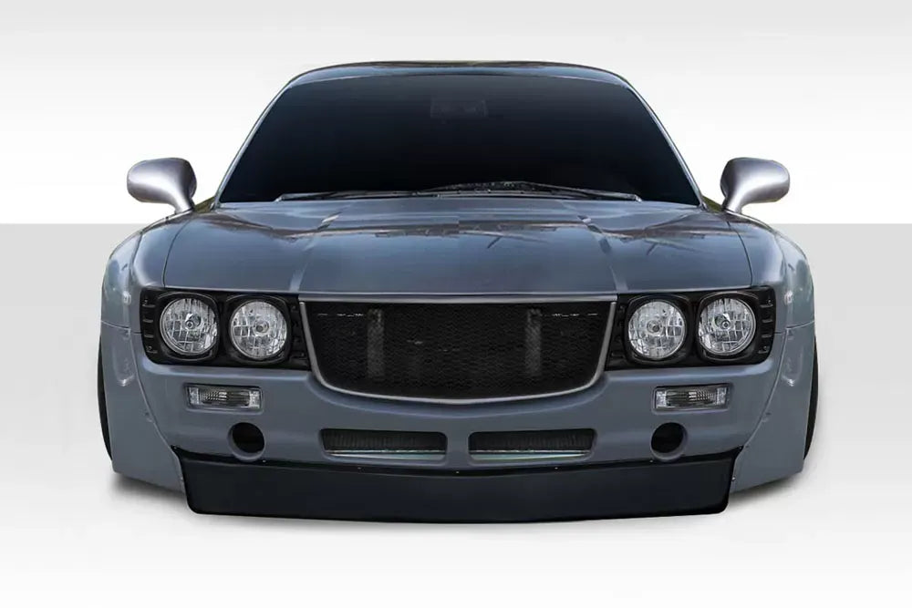 Duraflex RBS V2 Wide Body Front Bumper Cover Compatible With 1993-1997 Mazda RX7 - 3 Piece