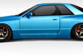 Duraflex TKO RBS Side Skirts Compatible With 1989-1994 Nissan Skyline - 2 Piece