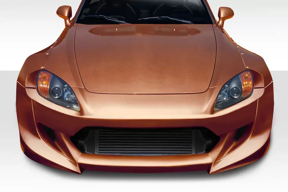 Duraflex RBS Wide Body Front Bumper Cover Compatible With 2000-2009 Honda S2000 - 3 Piece