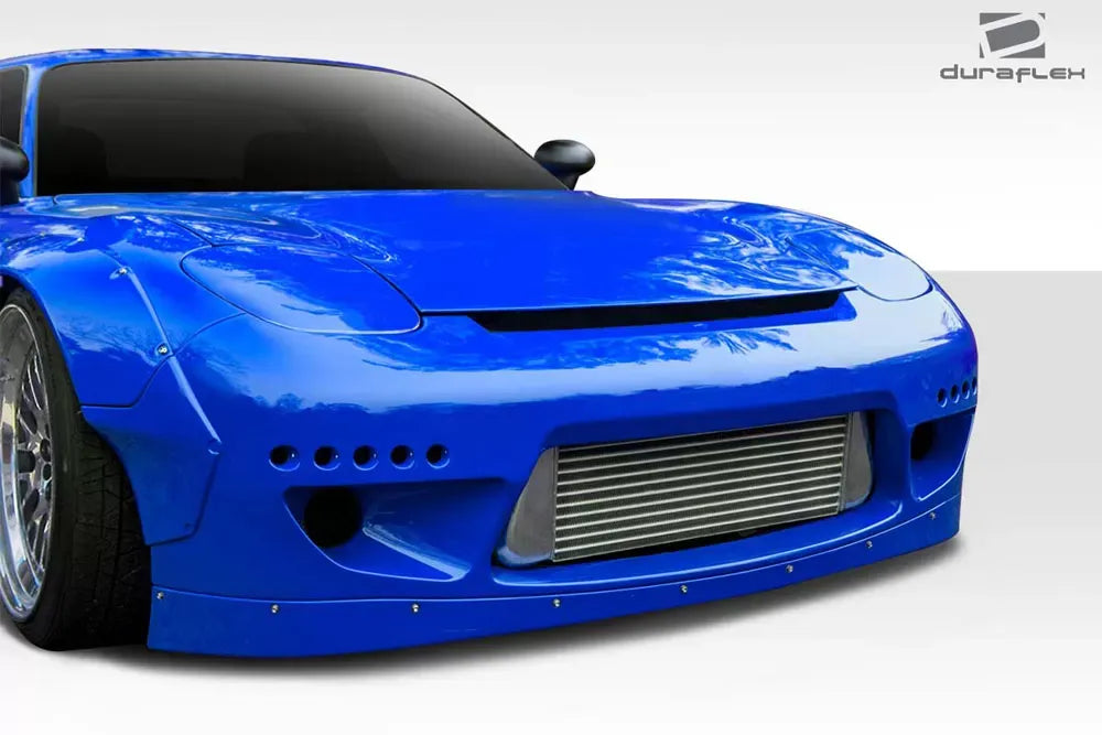 Duraflex TKO RBS Wide Body Front Bumper Cover Compatible With 1993-1997 Mazda RX7 - 1 Piece