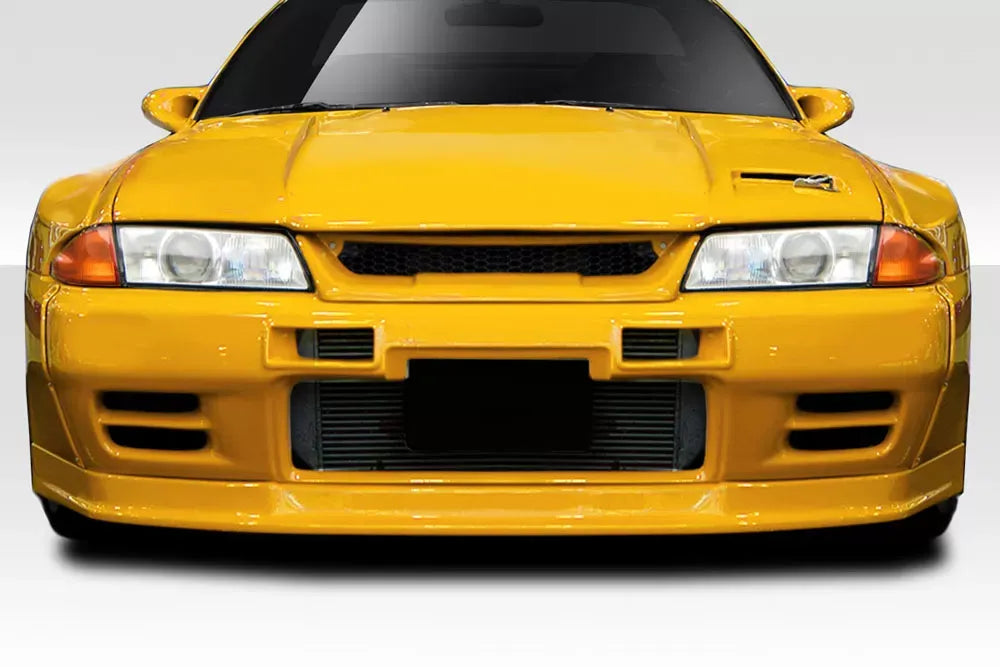 Duraflex TKO RBS Wide Body Front Lip Spoiler Compatible With 1989-1994 Nissan Skyline - 1 Piece