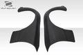 Duraflex Vapor Wide Body Front Fenders Compatible With 1990-1996 Nissan 300ZX - 2 Piece