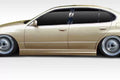 Duraflex W1 Side Skirts Compatible With 1998-2005 Lexus GS - 2 Piece