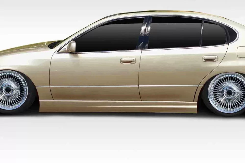 Duraflex W1 Side Skirts Compatible With 1998-2005 Lexus GS - 2 Piece