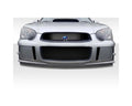 Duraflex WRC Look Front Bumper Cover Compatible With 2004-2005 Subaru Impreza - 3 Piece